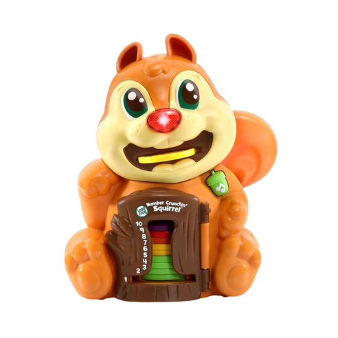Leap Frog Number Crunchin' Squirrel 貪吃小松鼠 感知開發玩具 2歲以上