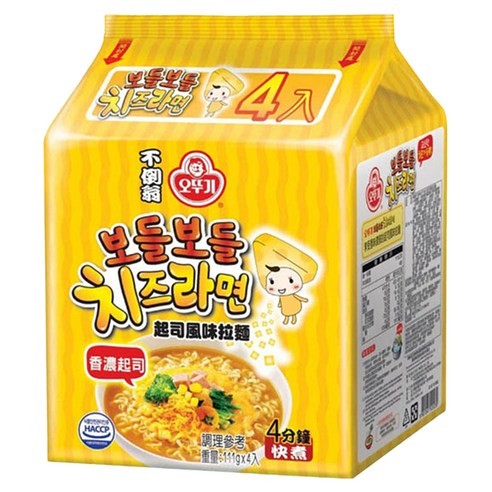 OTTOGI 不倒翁 起司風味拉麵 111g